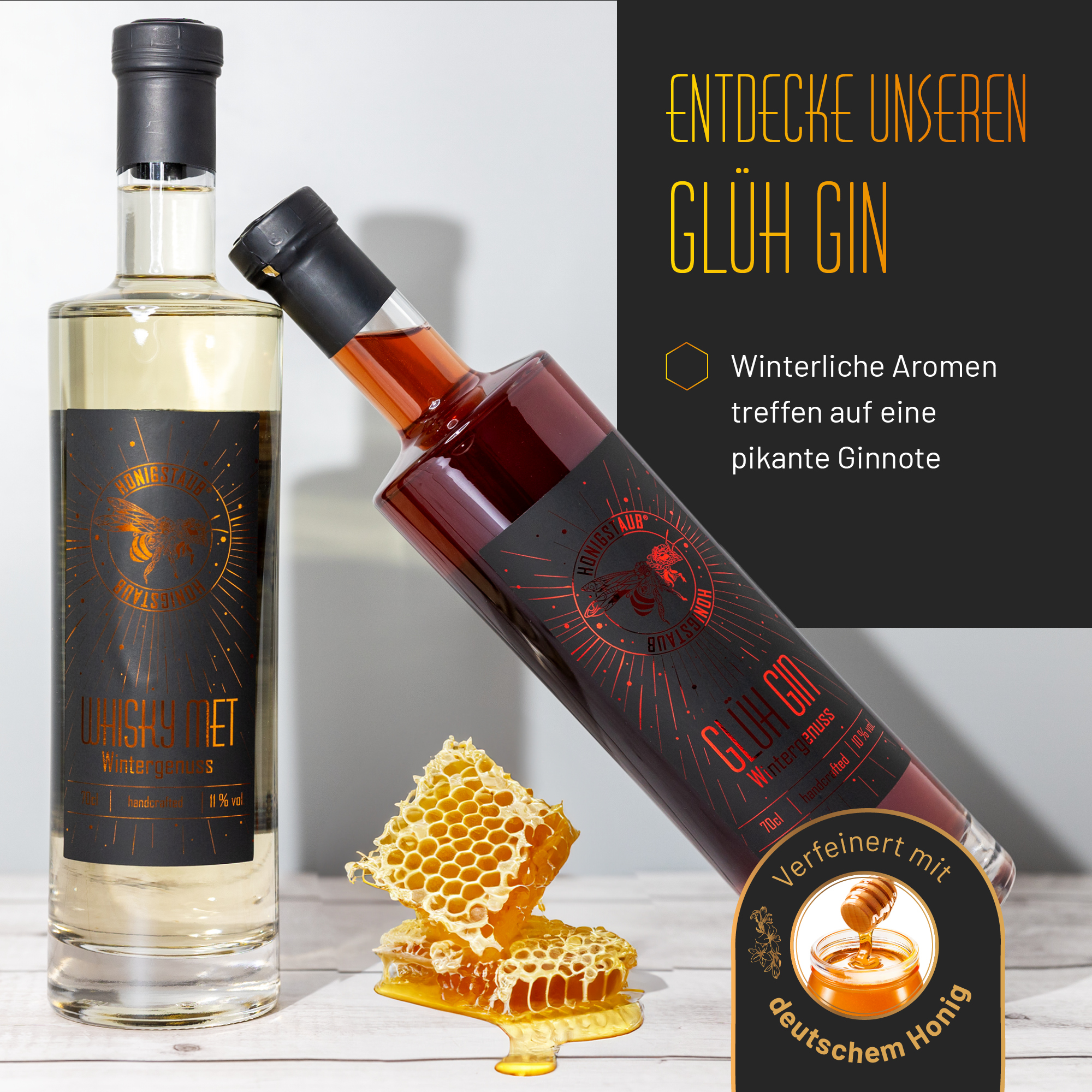 Honigstaub Whisky Met 70cl 